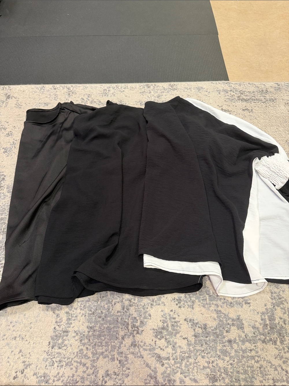 Black Top Set of 3
